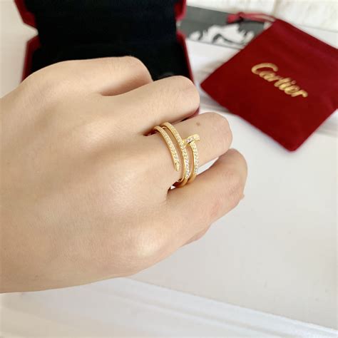 cartier nail ring replica amazon|cartier juste un clou rings.